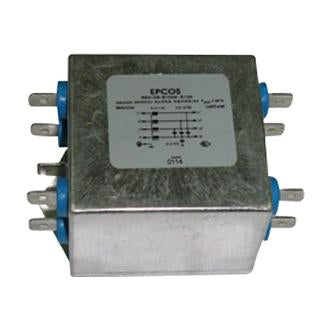 40-500kW Mains filter 440/250V 50/60Hz 4x20A